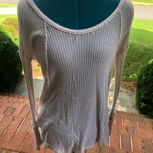 FREE PEOPLE long sleeve top